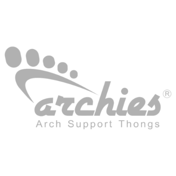 ARCHIES Arch Support Thongs - White – The Shoe Boutique