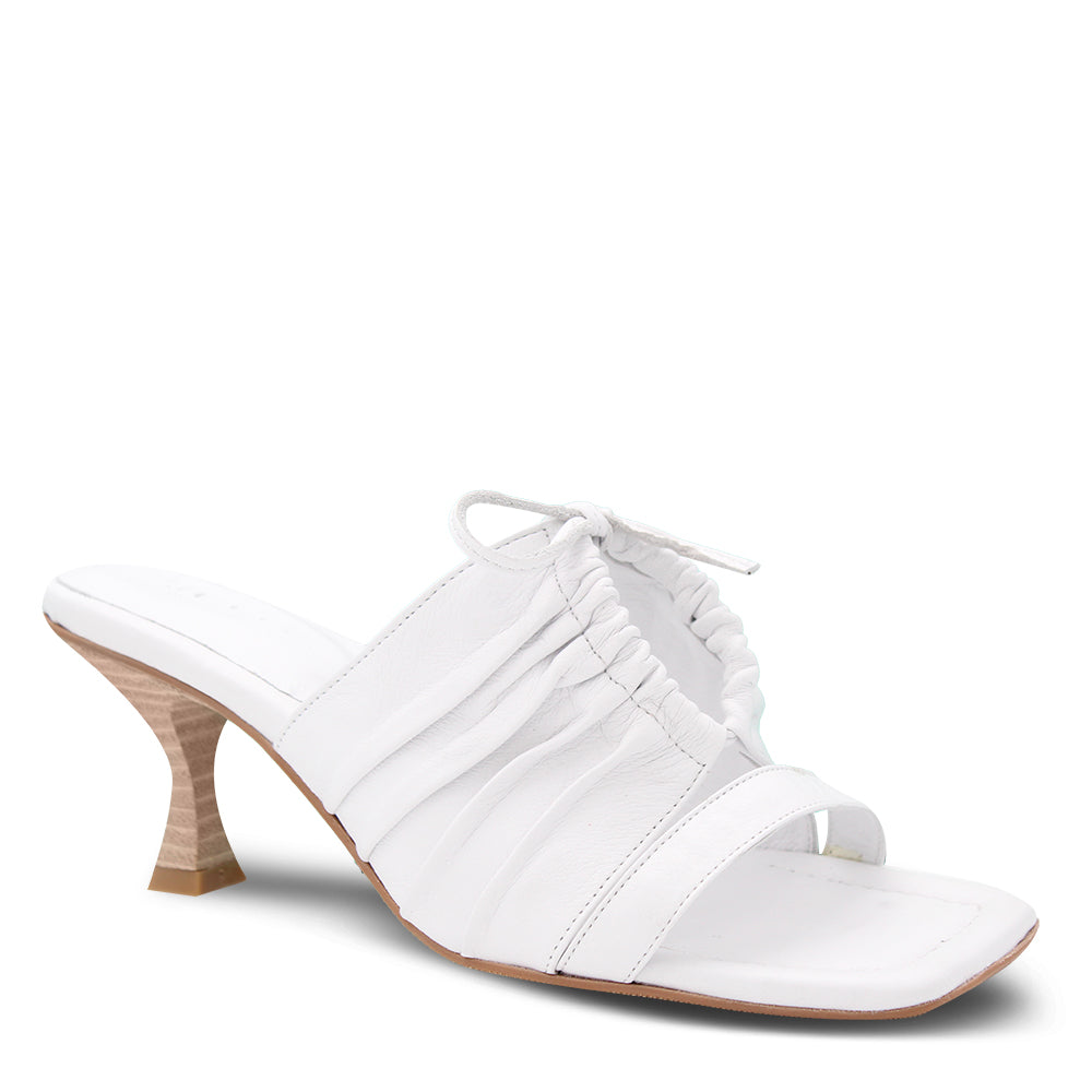 Alfie & Evie Deakin Womens Heel Slides white
