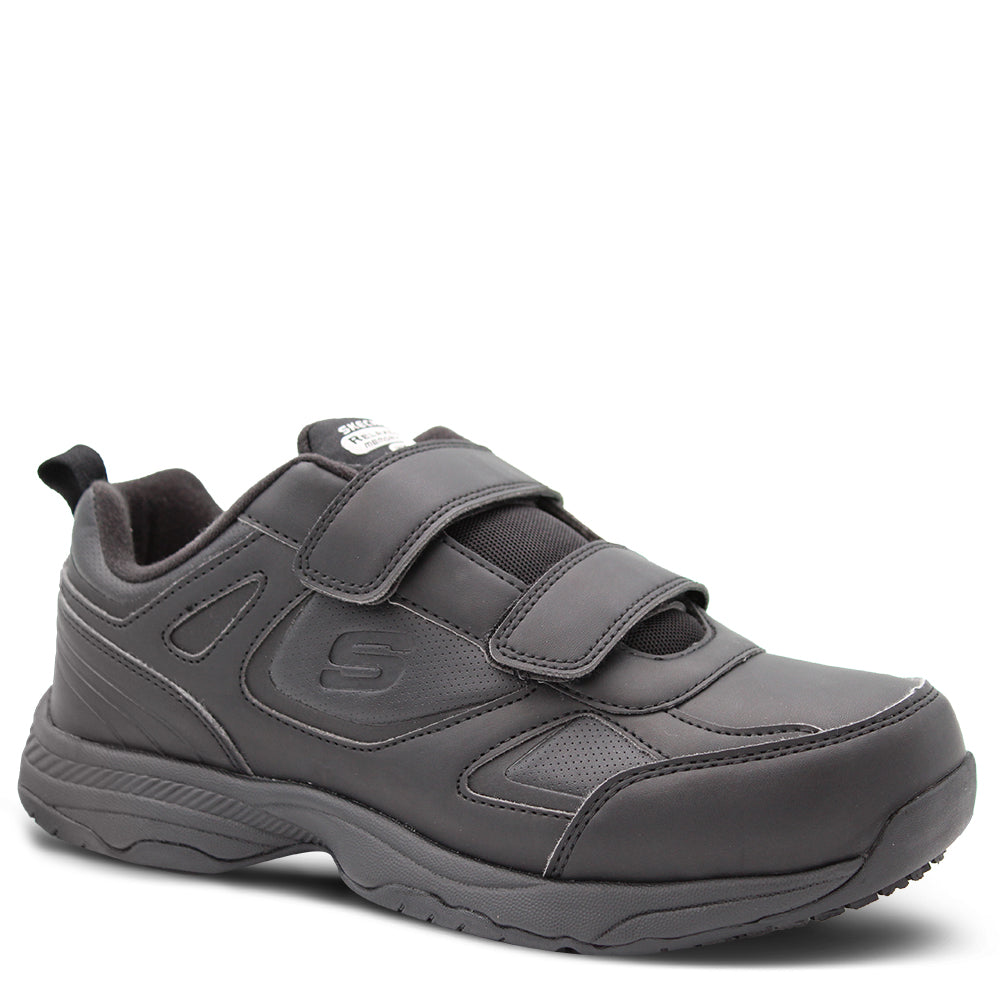 Skechers Dighton Roland Men's Work Shoes Wide Fitting Black