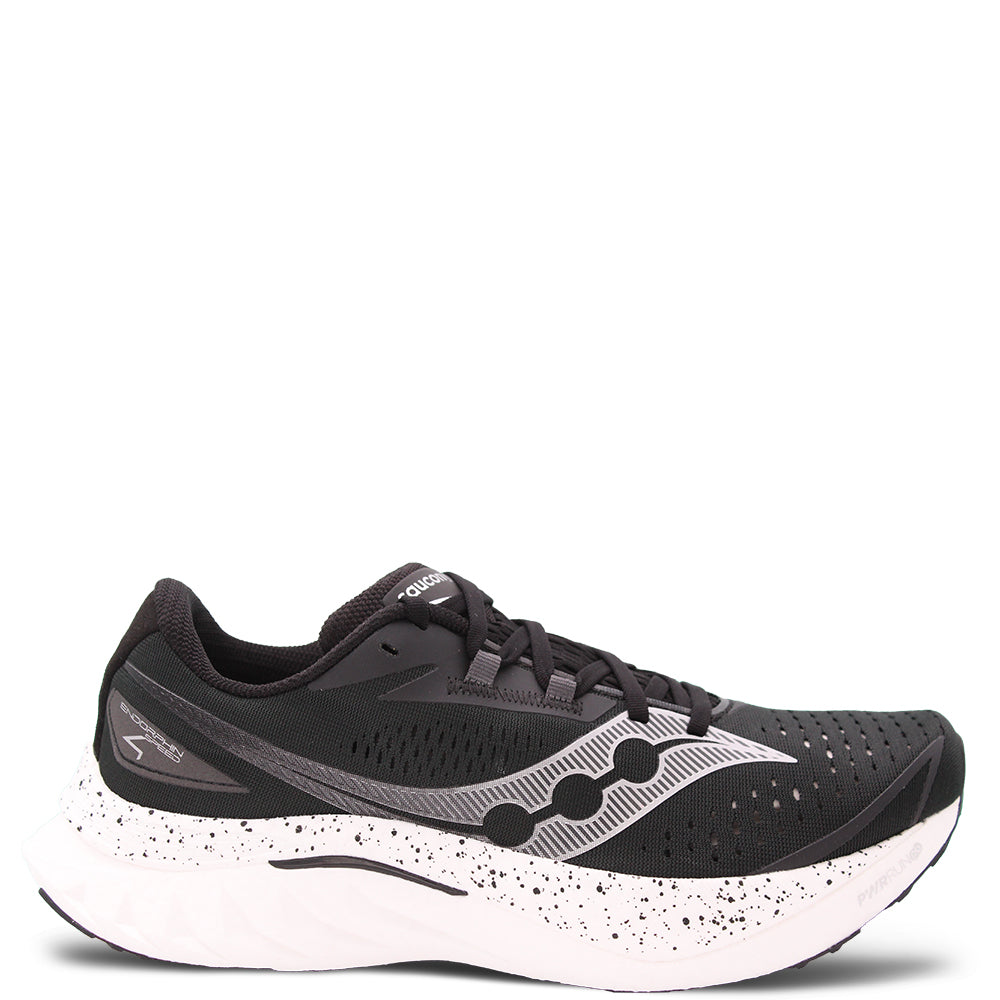 Saucony Endorphin Speed 4 Mens Running Shoes Black White