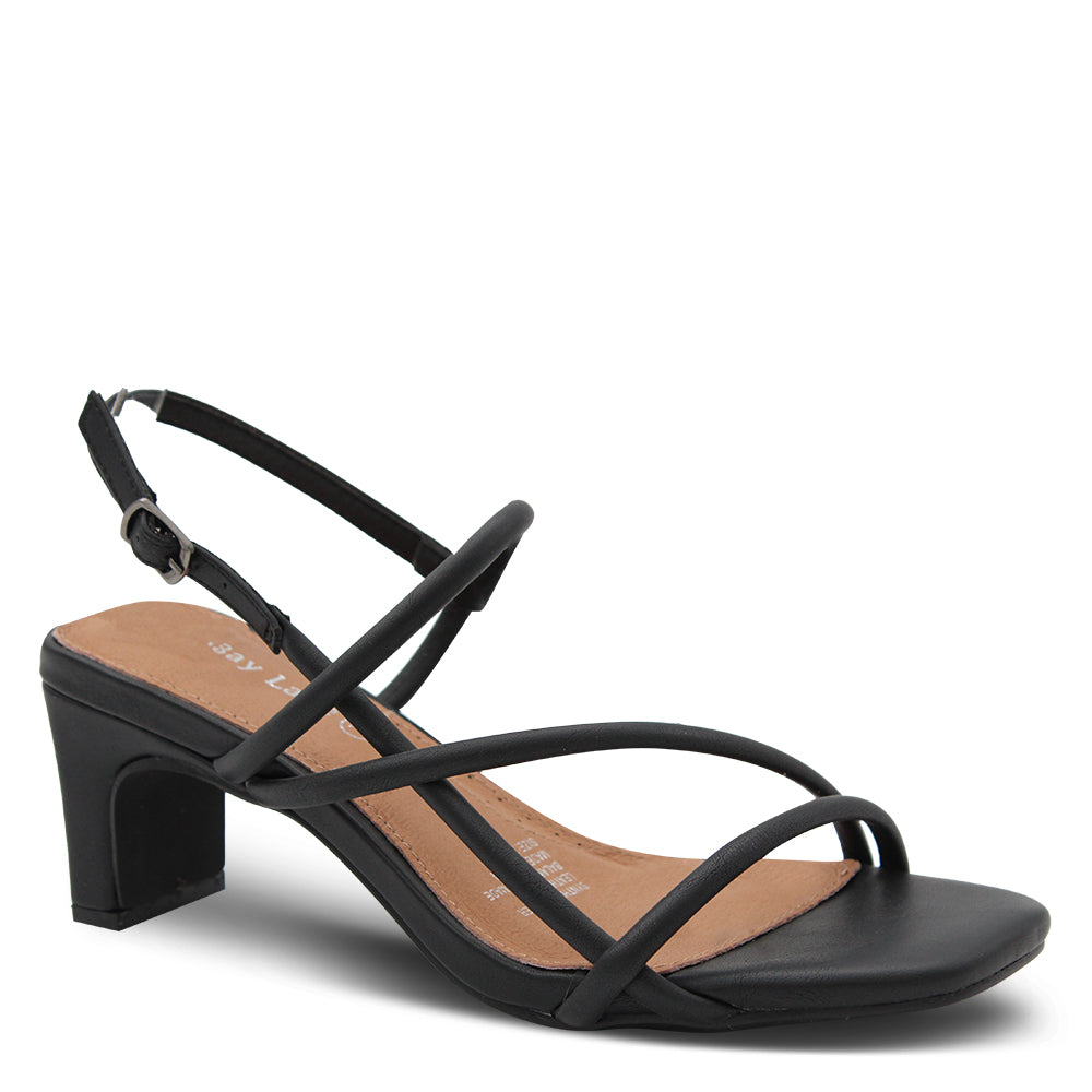 Bay Lane Krystal Women's Mid Heels Black