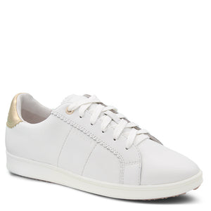 Frankie4 Jackie Womens Sneakers White Gold