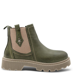 Sala Ripper 2 Womens chunky boots Olive