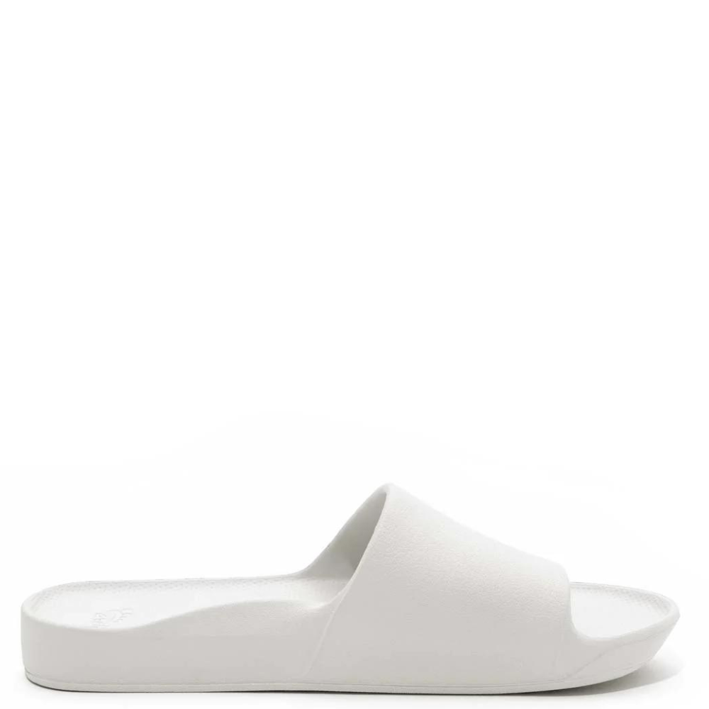 Archies Arch Support Slides White