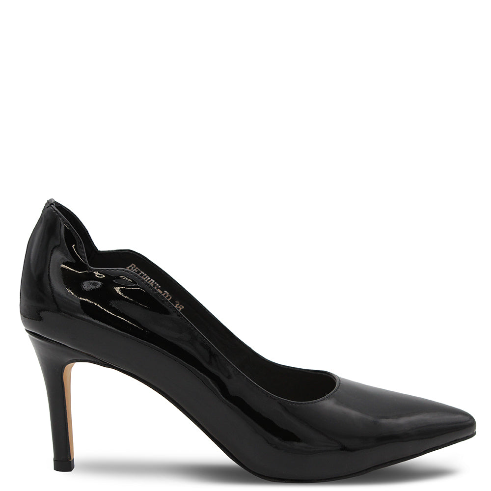 Bethuny Heels Black Patent