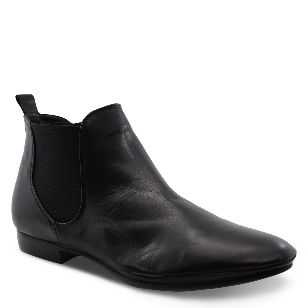 Eos Nila Black Slip On Womens Boot