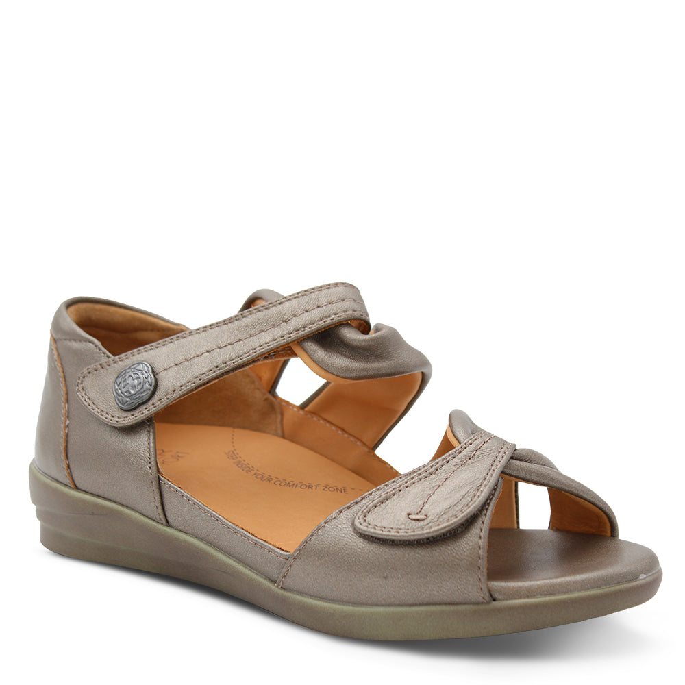 Ziera Doxie womens Sandal Greige grey