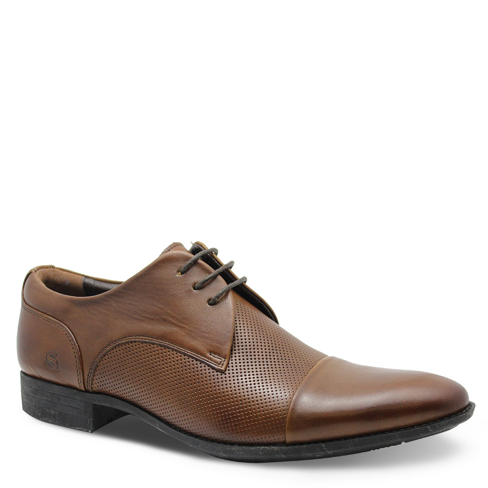 Saramanda Stu Tan Mens Dress Lace