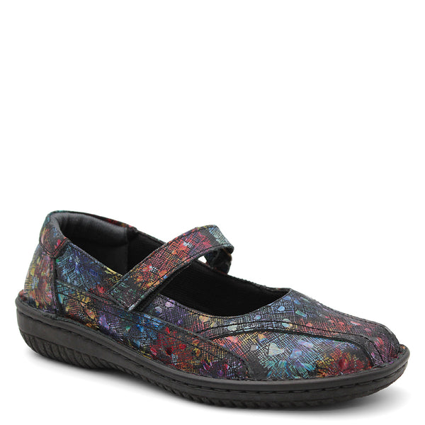 Cabello 341-27P Womens Flat Mary Jane