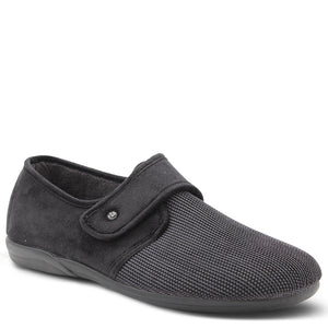 Devalverde 3517 Mens Slippers Black