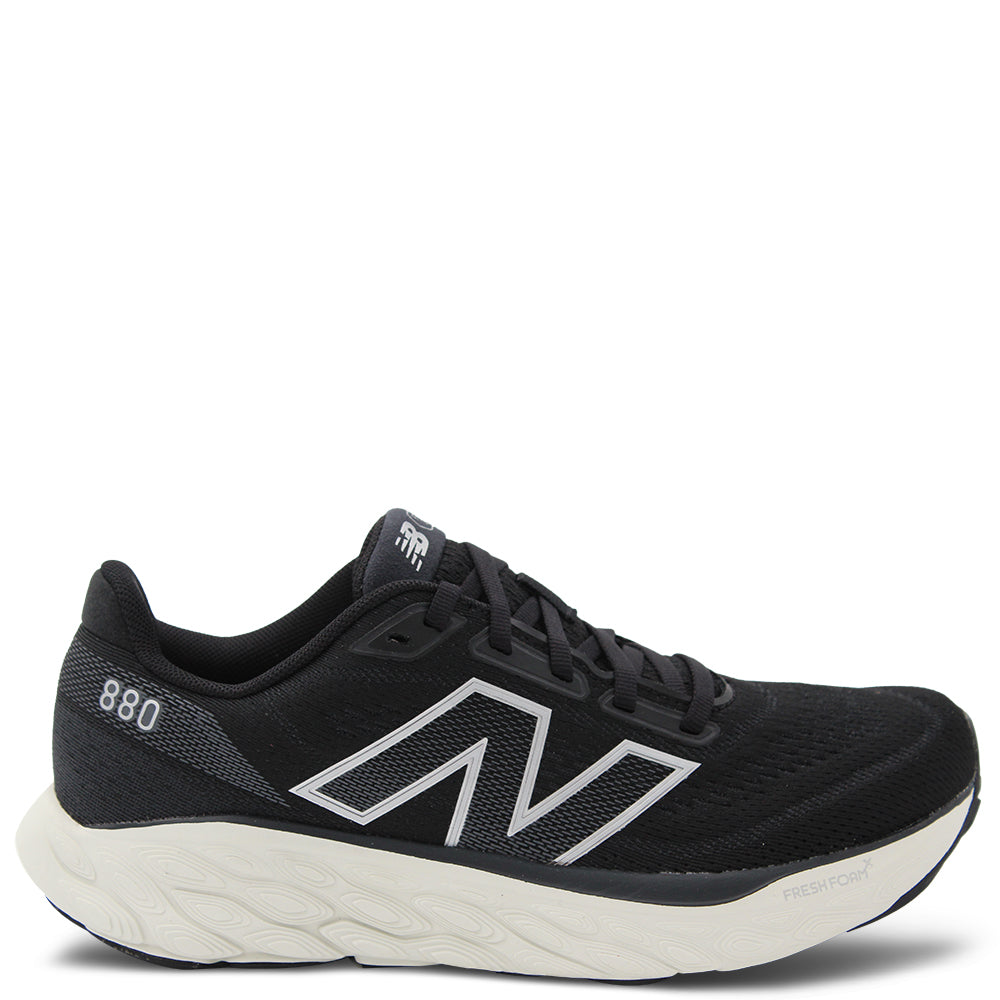 New Balance W880 V14 Women Running Shoes Black White