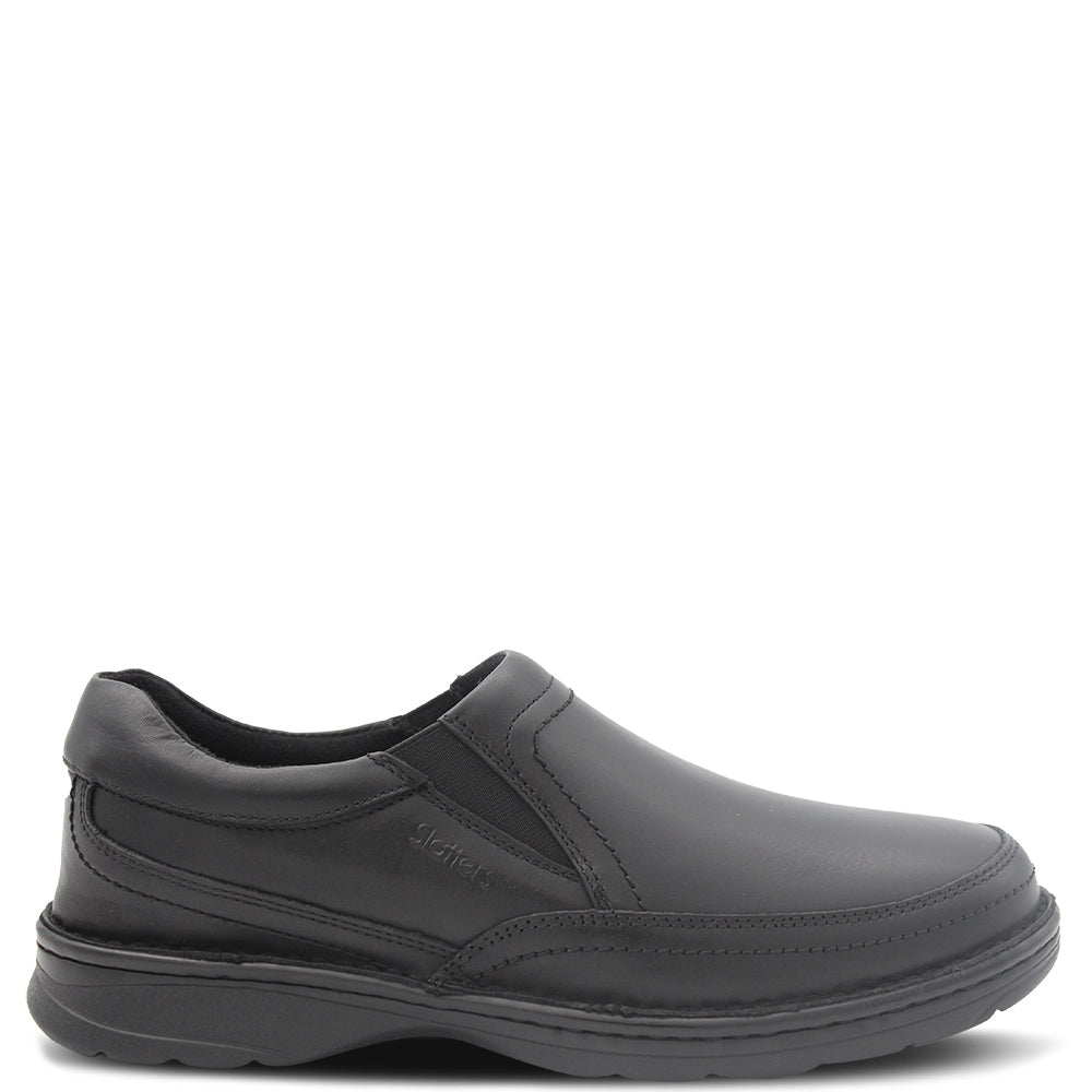 Slatters Accord Men's Casual Slip On Black