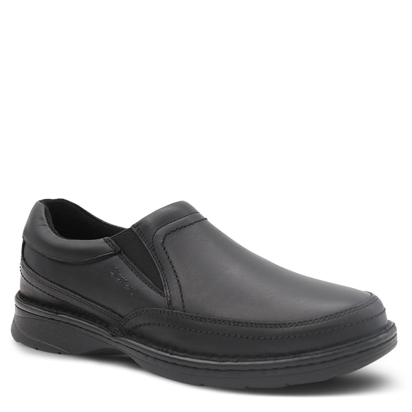 Slatters Accord Men's Casual Slip On Black