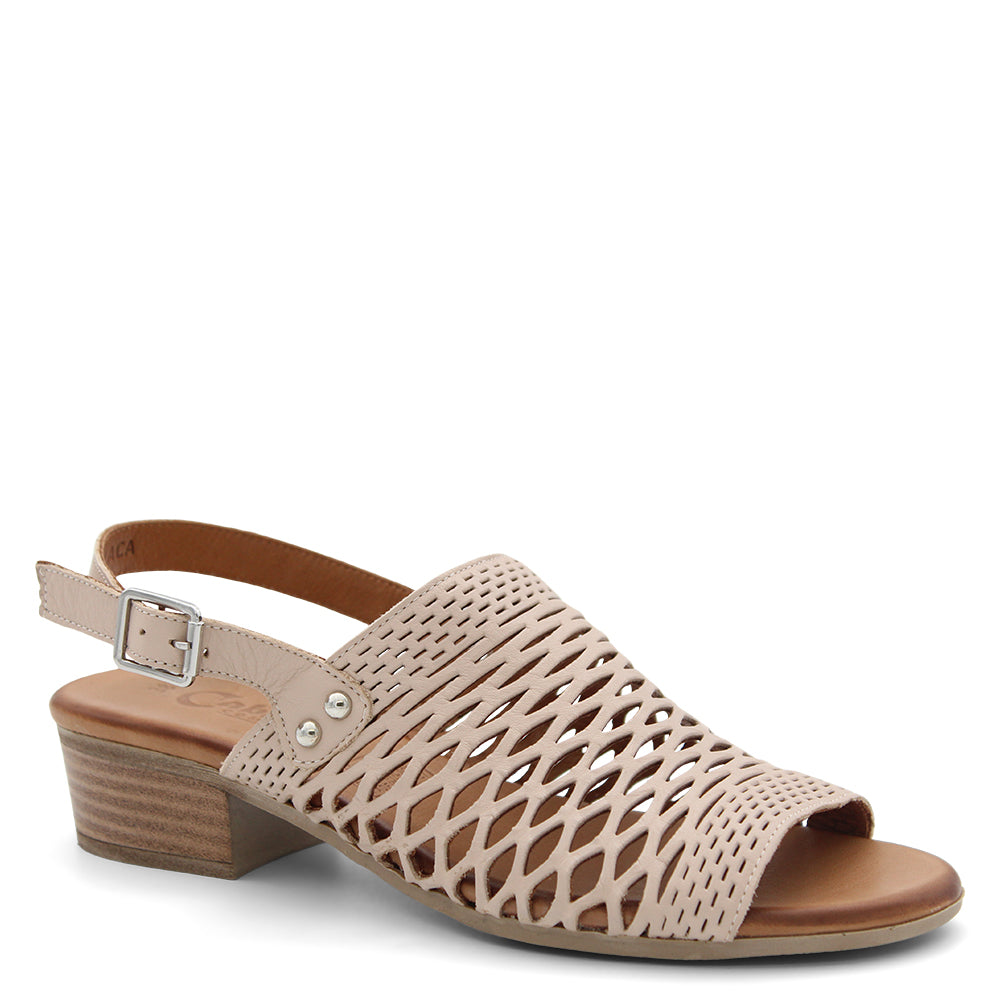 ALACA WOMENS HEEL SANDAL