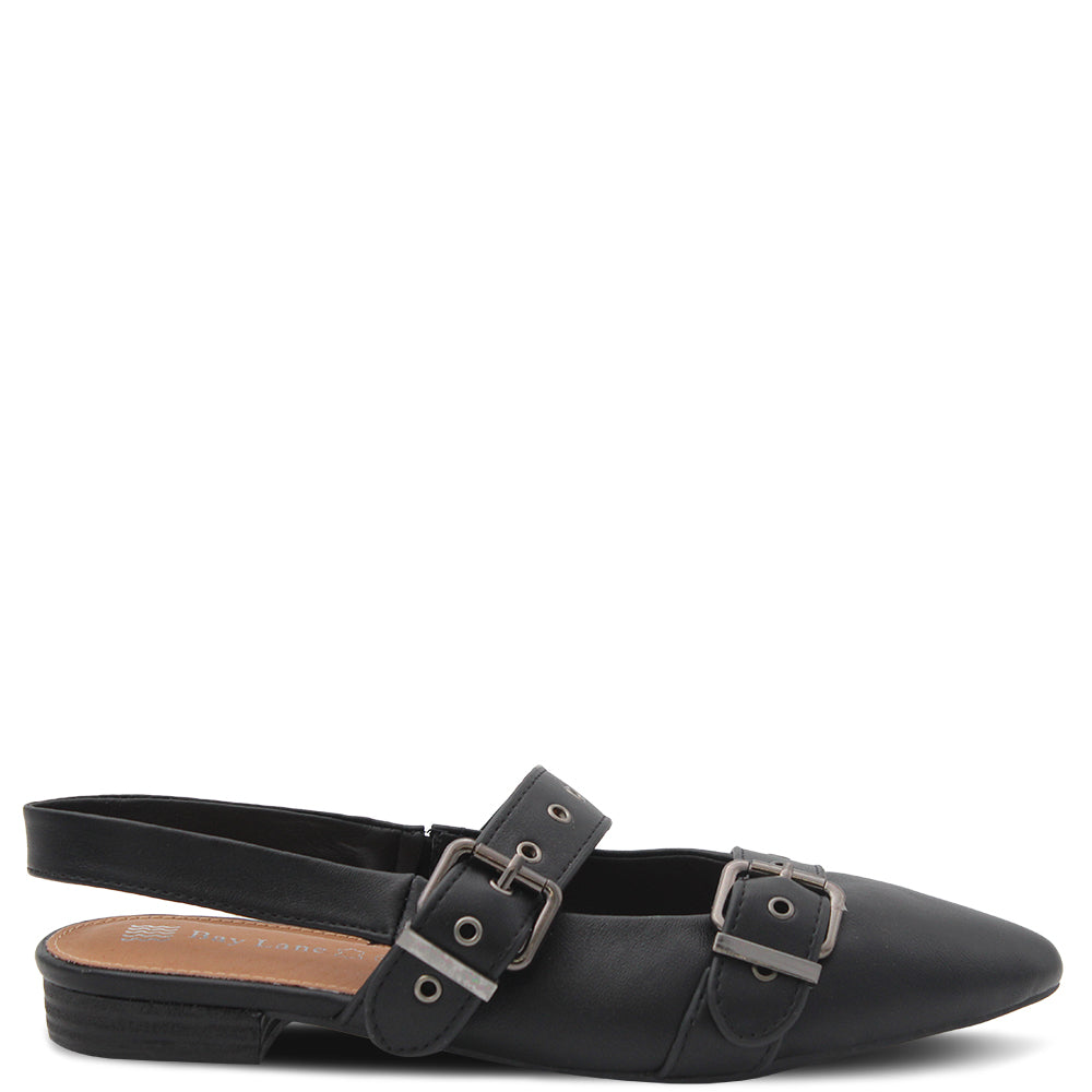 Bay Lane Allure Women's Flat Slingback Casual Manning Shoes Online