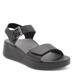 Aetrex Women's wedge Sandals Black