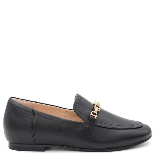 FRANKIE 4 ASH II BLACK WOMENS FLAT LOAFER