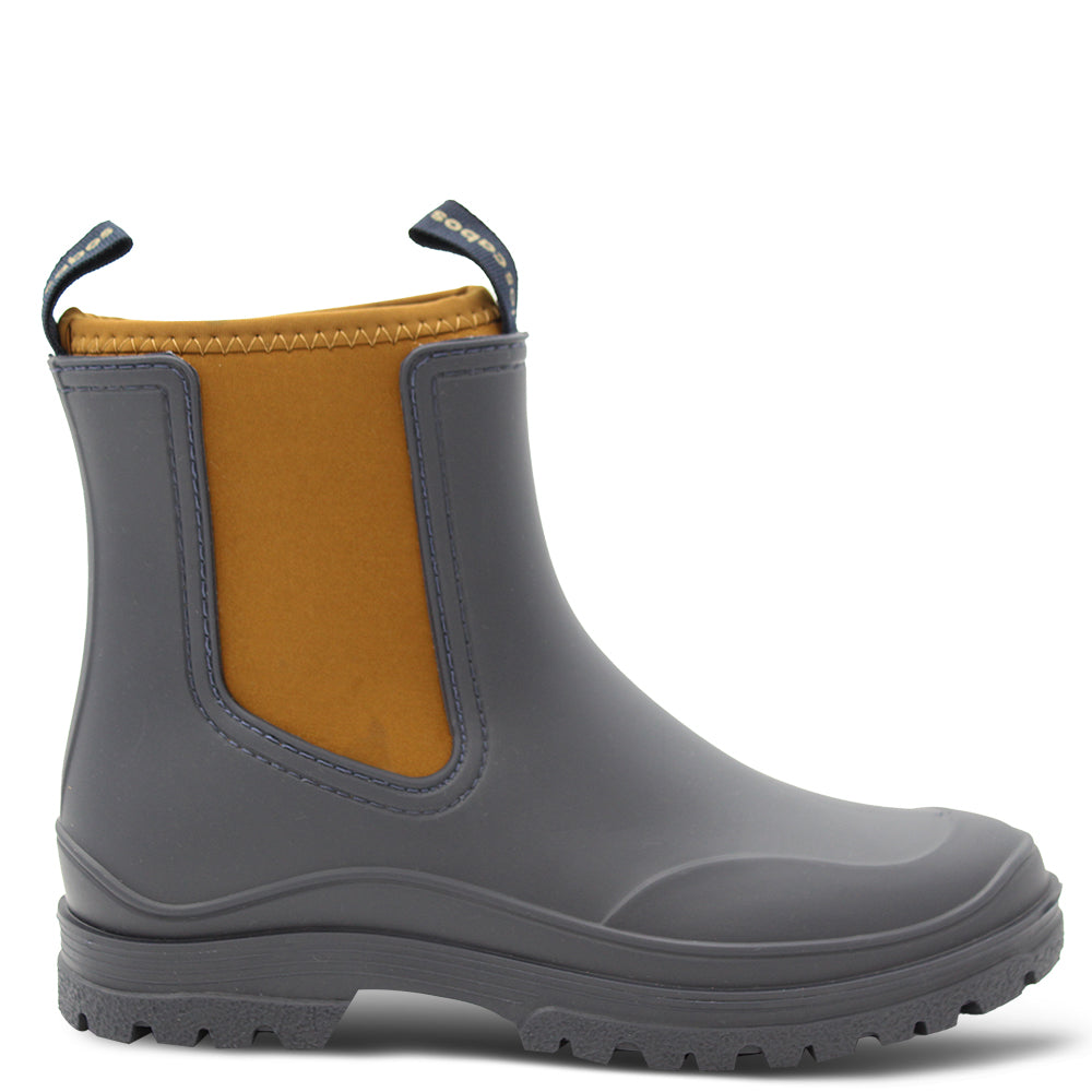 AMELIA WOMENS FLAT RUBBER BOOT