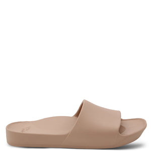 Archies Arch Support Slides Tan