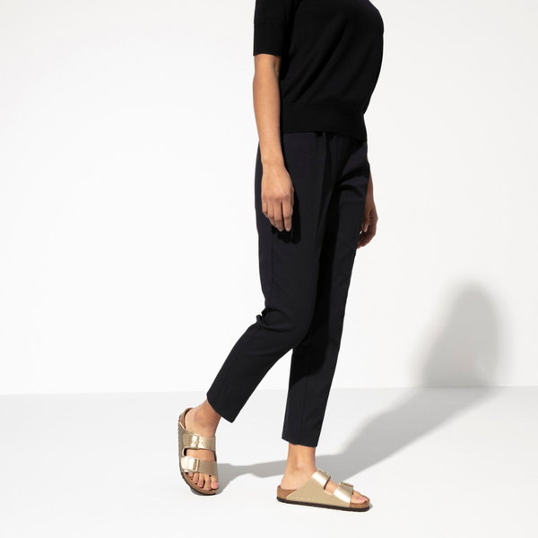 Birkenstock Arizona Metallic Regular Slides