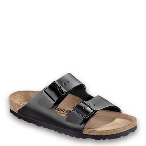 Arizona Smooth Leather slide Black