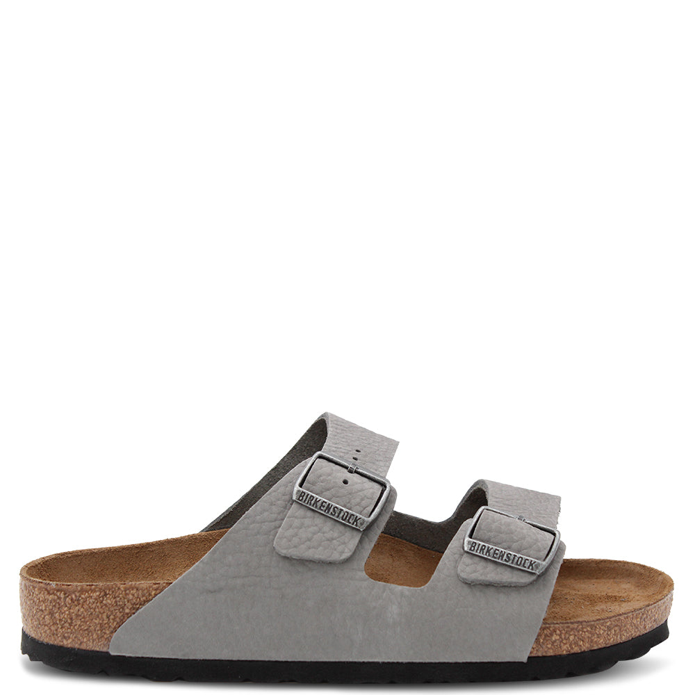 Birkenstock Desert Nubuck Arizona Slides Whale Grey