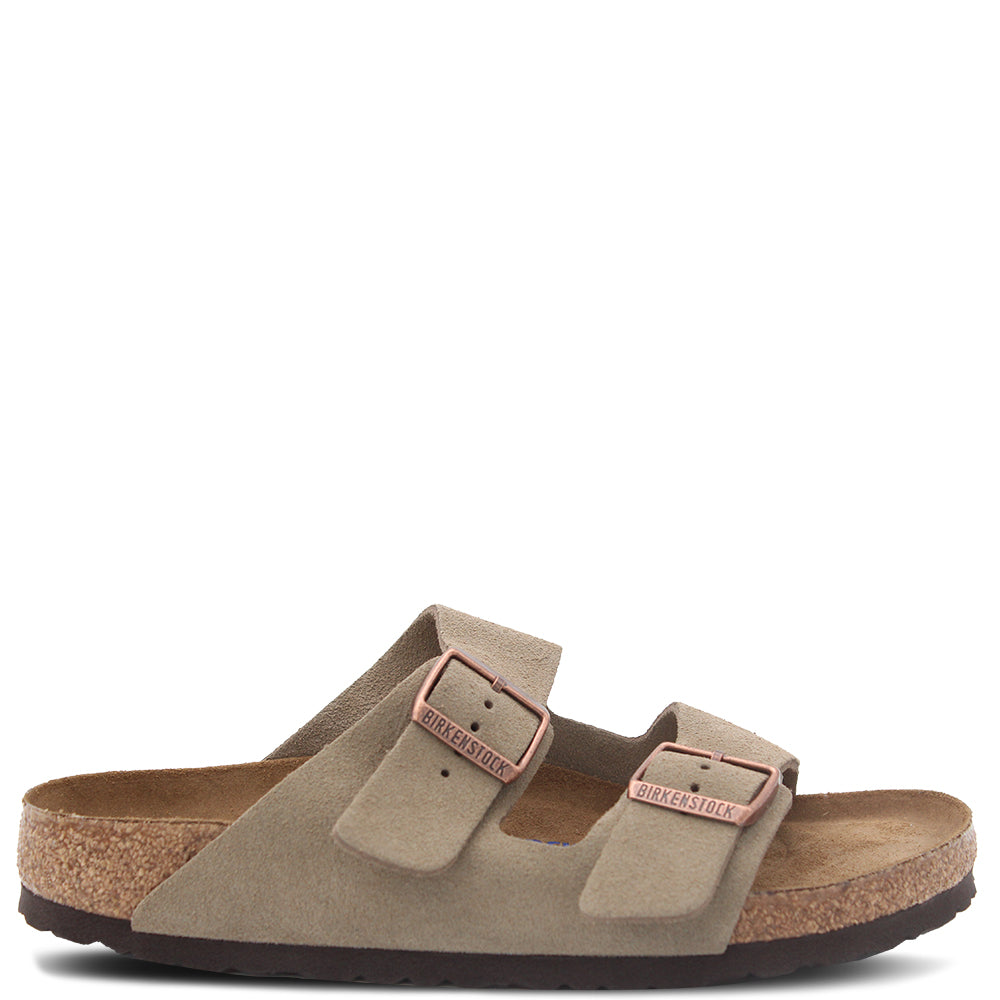 ARIZONA SOFT FOOTBED SUEDE SLIDE REGULAR FIT