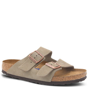 ARIZONA SOFT FOOTBED SUEDE SLIDE REGULAR FIT