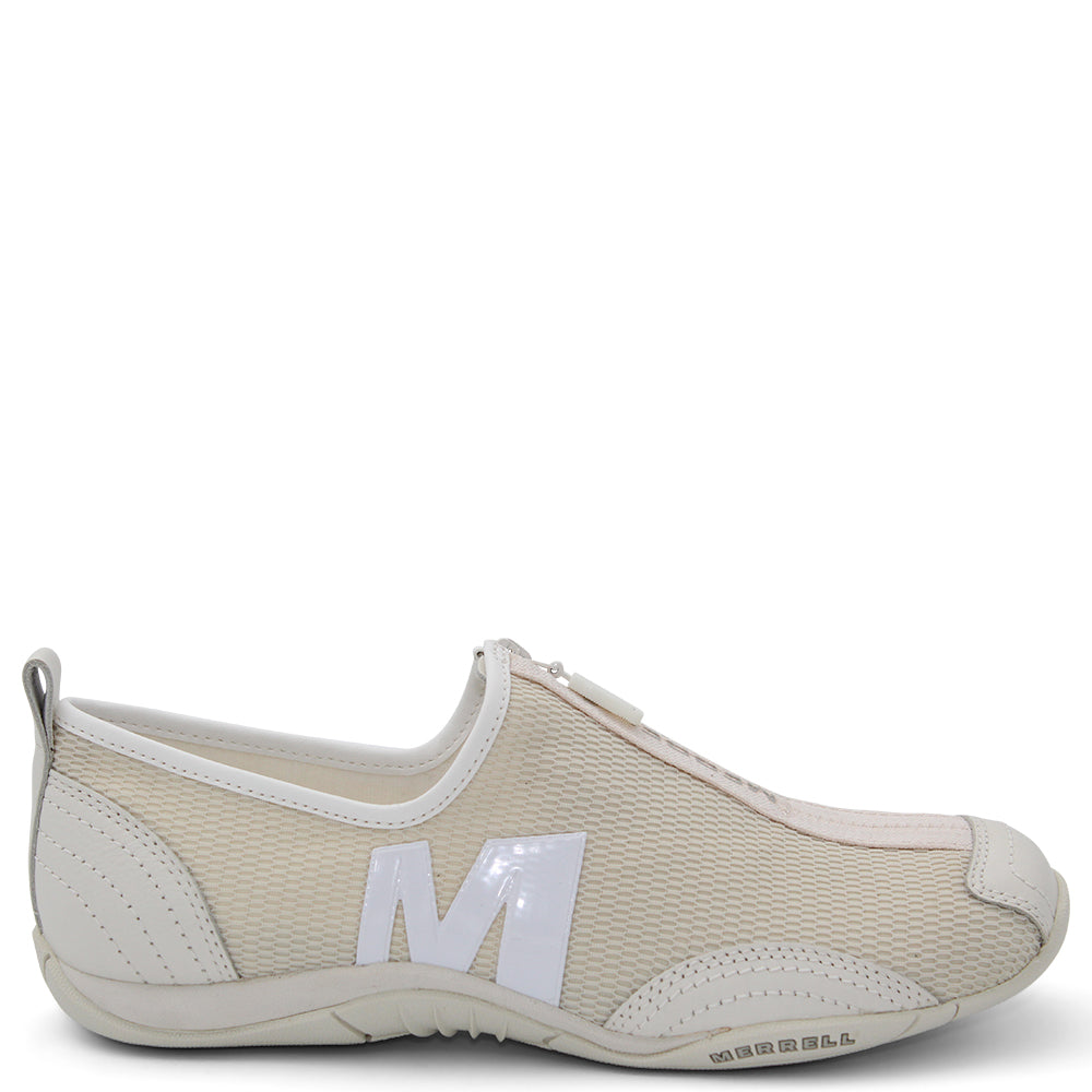 MERRELL BARRADO WHITE WOMENS FLAT CASUAL