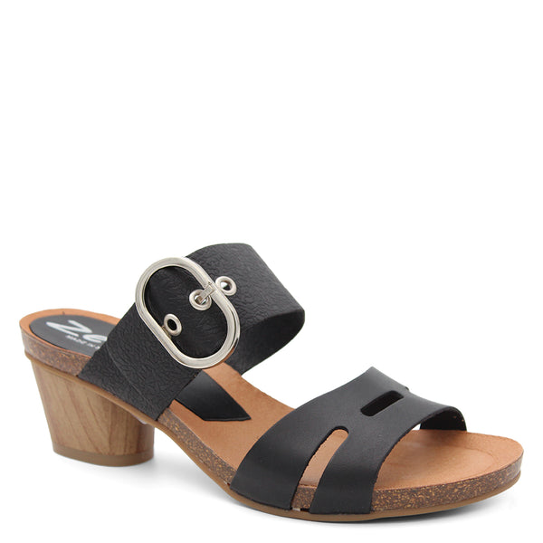 Zeta Belen Womens Heel Slide Negro