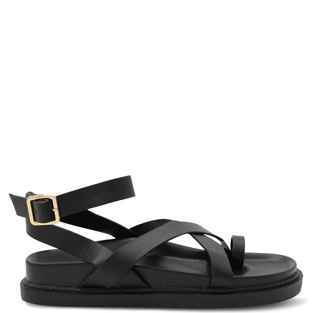 Verali Brady Women's Flat Sandals Black