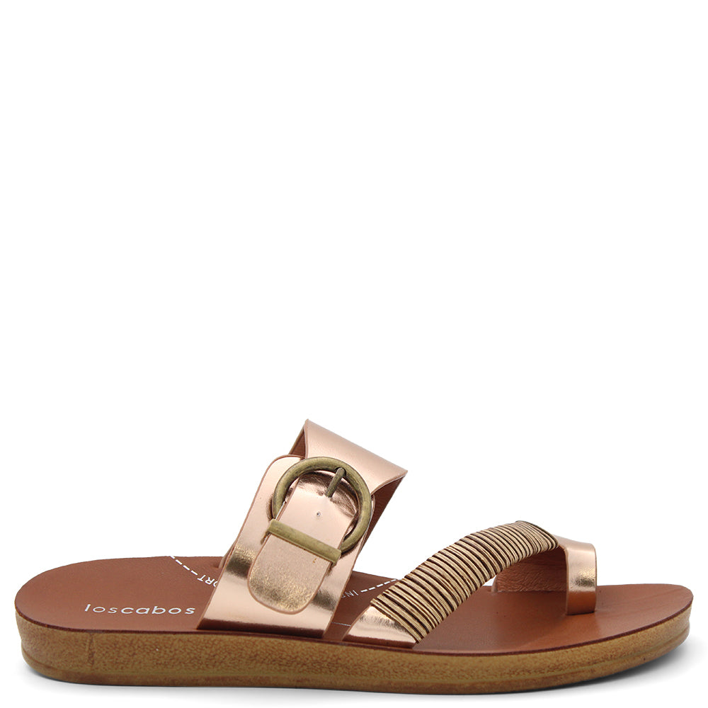 Los Cabos Bria Women's Thong Rose Gold