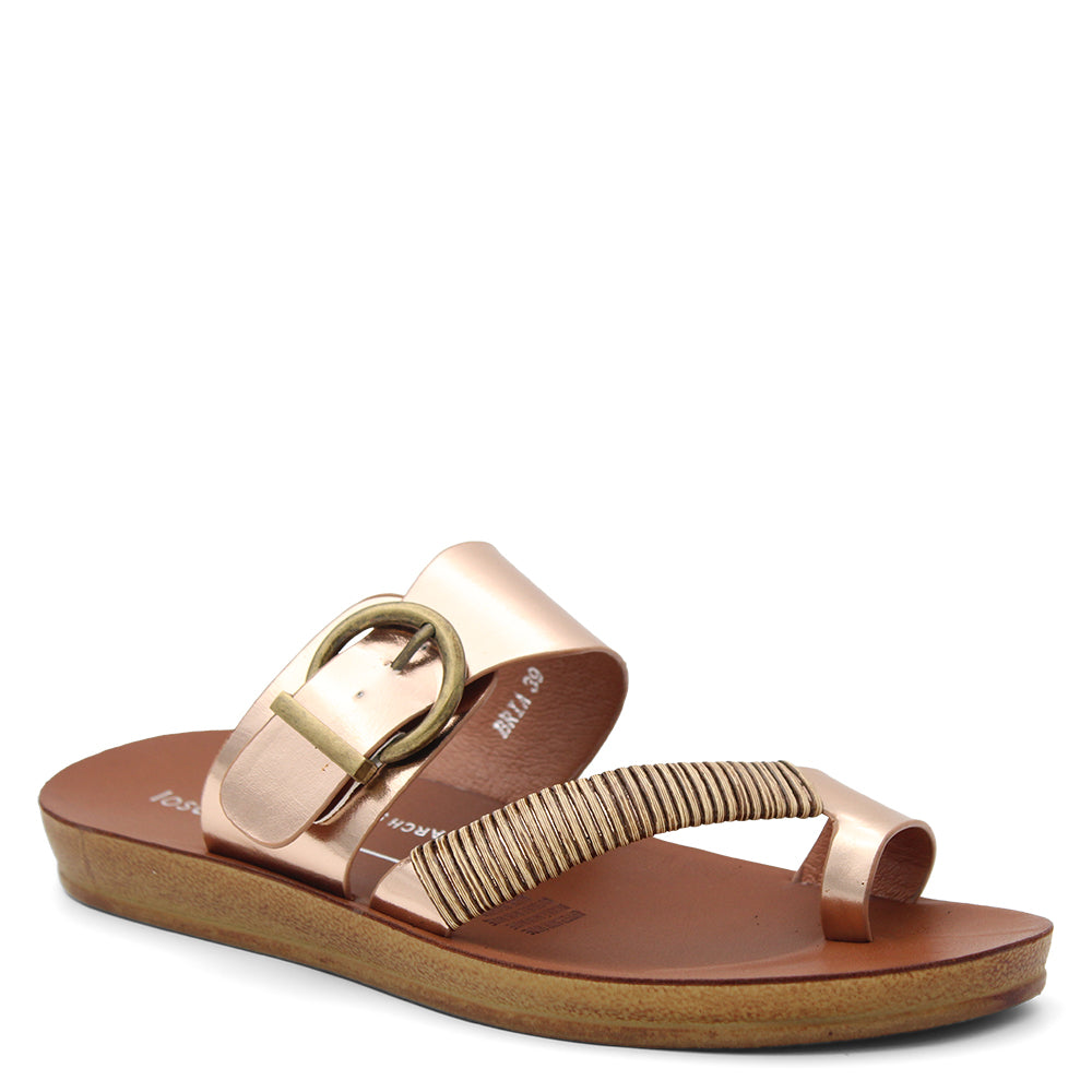 Los Cabos Bria Women's Thong Rose Gold