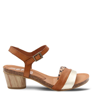 Zeta Baroque Womens Heels Tan Multi