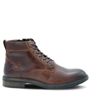 Windsor Smith Beau Mens Lace Up Boots Dk Brown