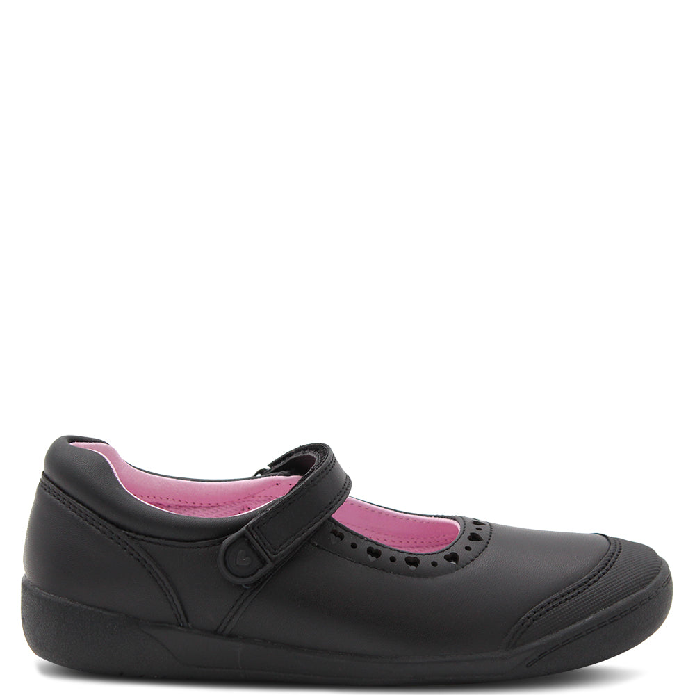 Clarks Bianca Velcro Strap school shoes