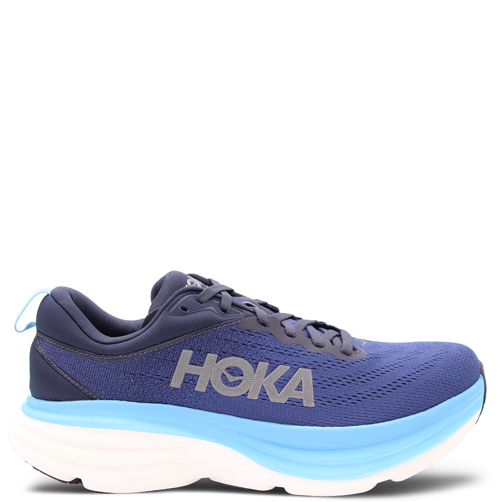 Hoka Bondi 8 Men's Running Shoes Navy Space