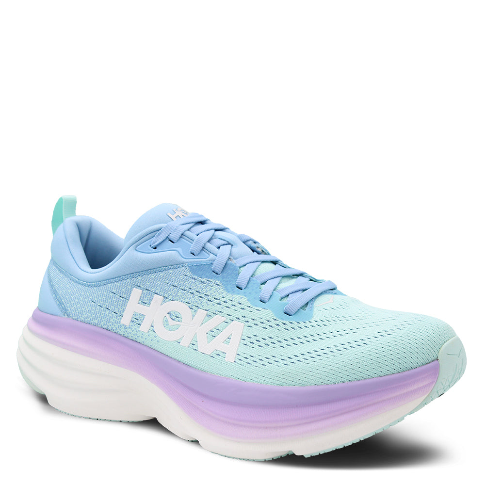 Hoka Bondi 8 Women's Road Running Shoes Blue