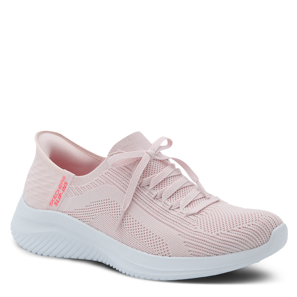 Skechers Brilliant Path Ultra Flex 3.0 Womens Sneakers Light Pink