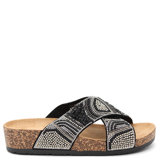 CAPRI WOMENS WEDGE SLIDE
