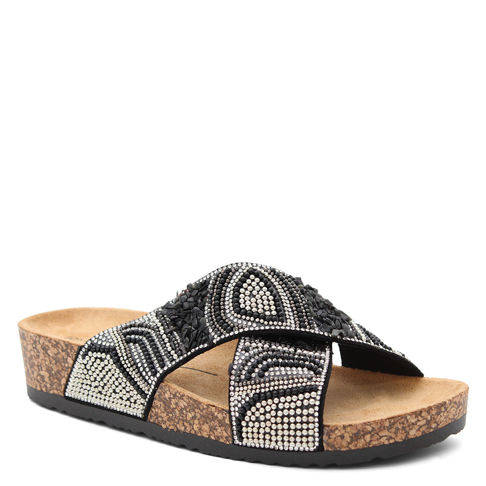 CAPRI WOMENS WEDGE SLIDE