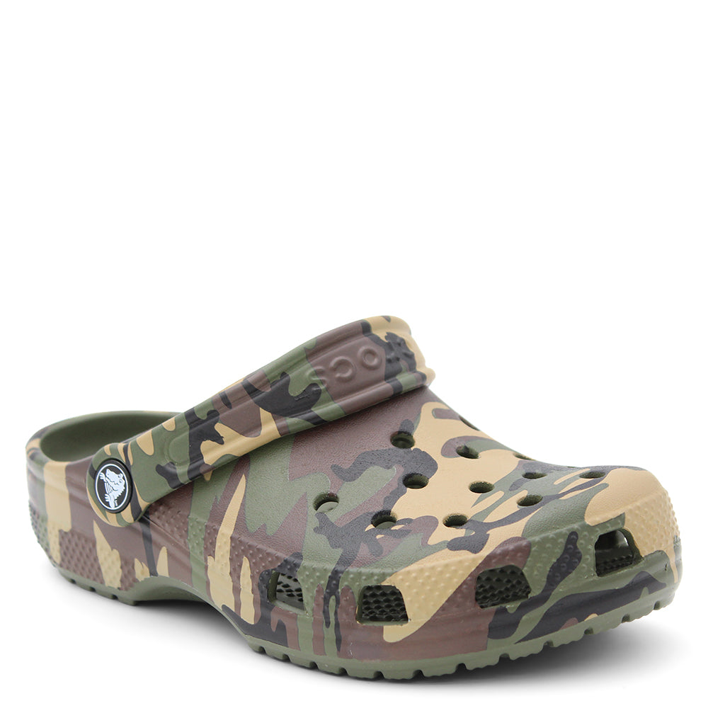 Crocs Classic Kids Clogs Camouflage
