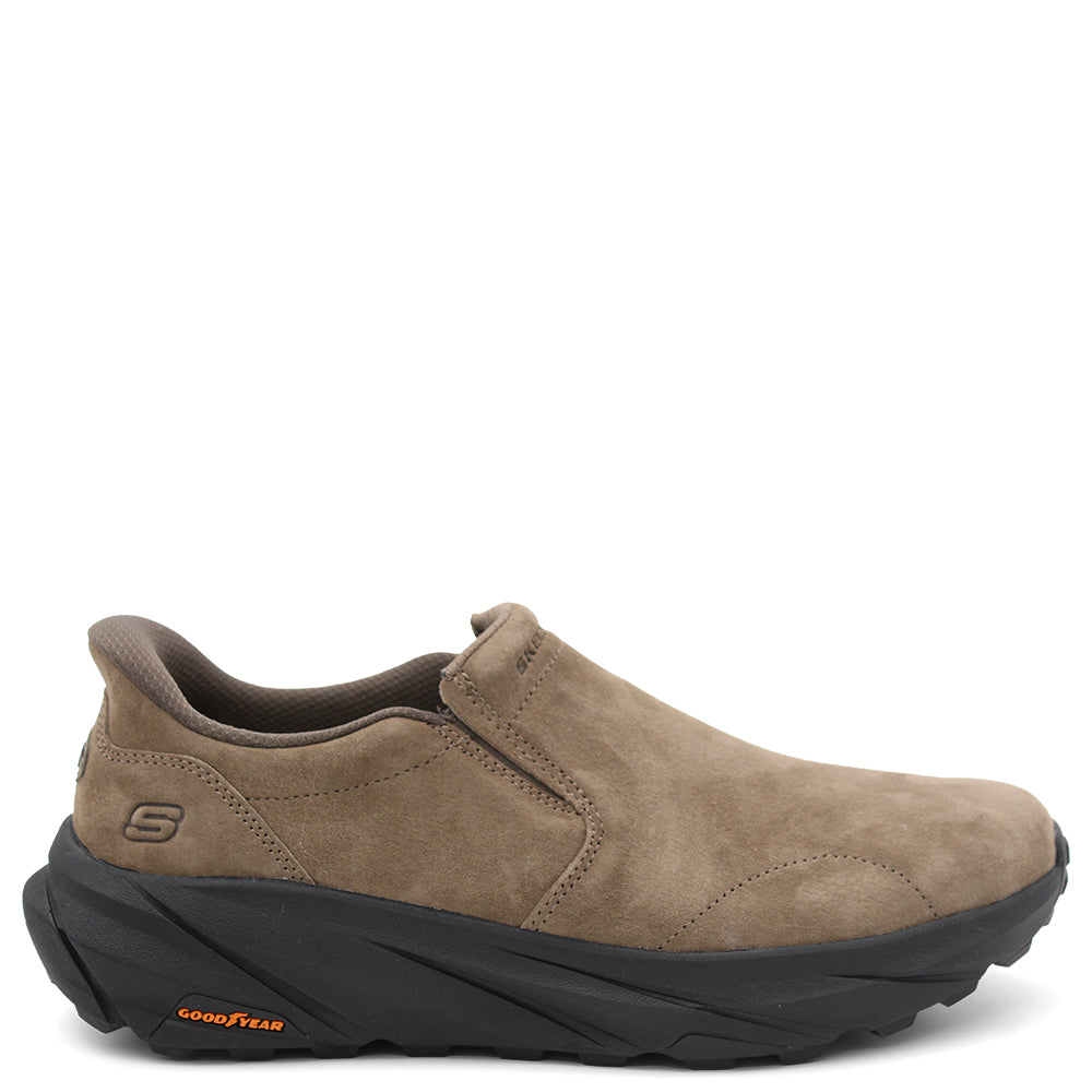 Skechers Connor Grady Mens Slip On Taupe