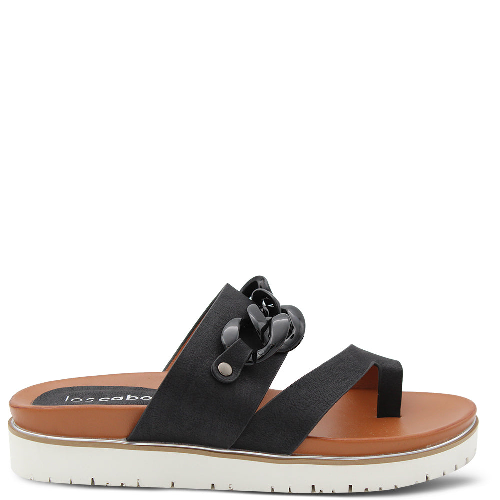 Los Cabos Cai Womens Sandals Black