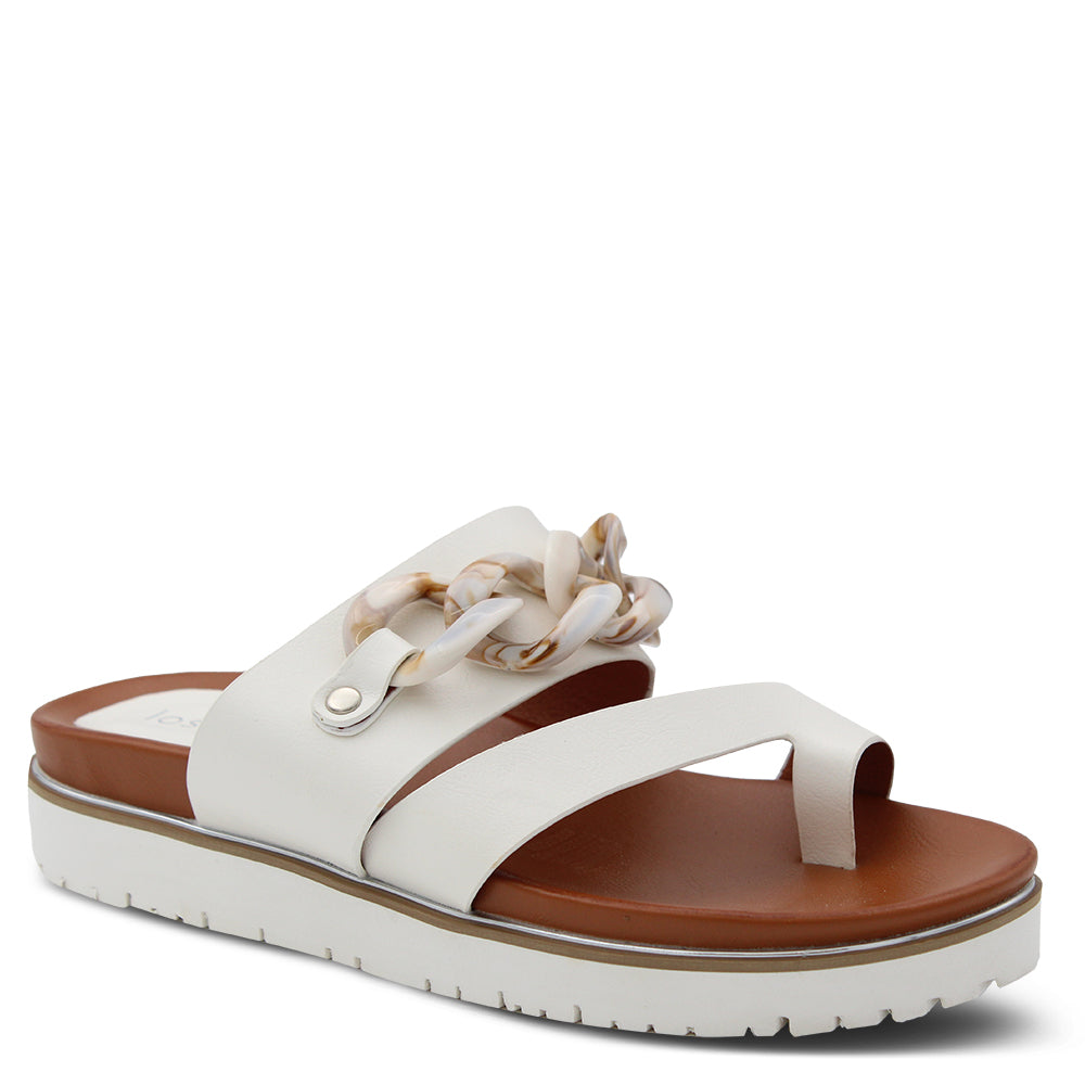 Los Cabos Cai Womens Sandals White