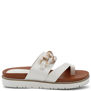 Los Cabos Cai Womens Sandals White