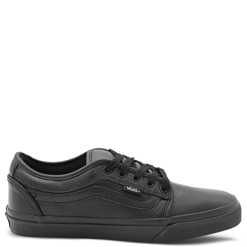 Vans Chukka Leather Low Sneakers Black