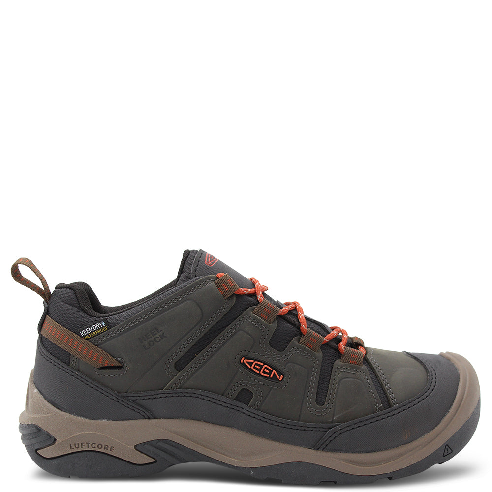 Keen Circadia Men's Hiking Shoes Black Olive