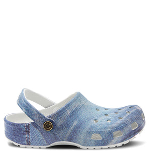 Crocs Classic Denim Clogs Blue