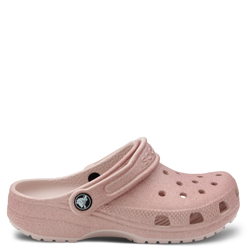 Crocs Glitter Sparkle Toddler Clogs